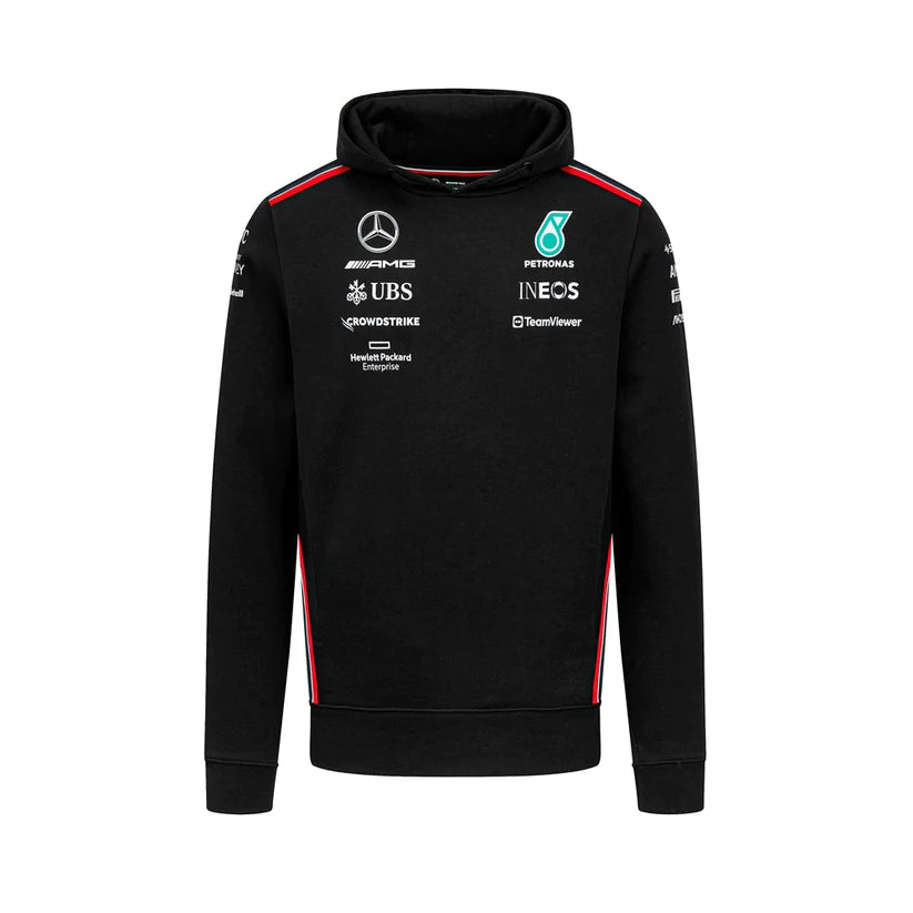 Mercedes-AMG Petronas F1 2023 Team Hoodie Mens – Black