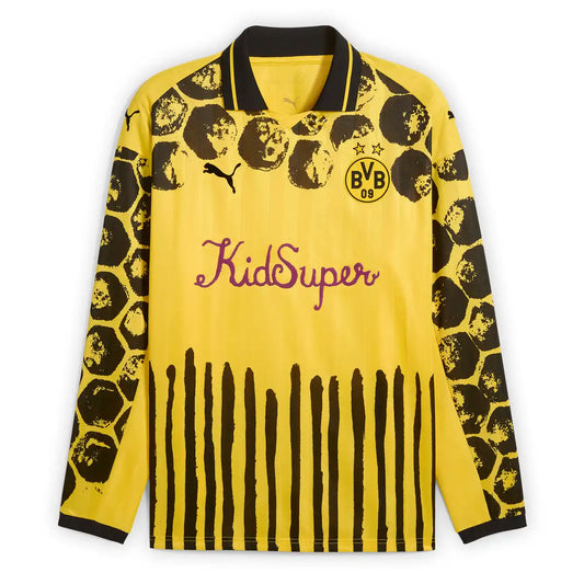 Borrusia Dortmund Retro Long Sleeves x KidSuper Special Edition Jersey