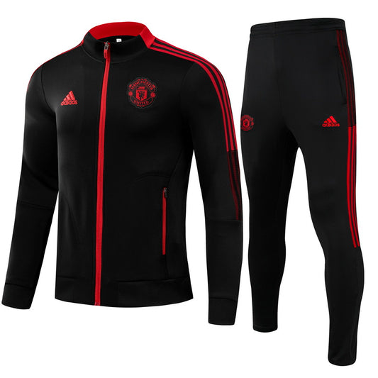 Manchester United 21/22 Full-Zip Youth Tracksuit