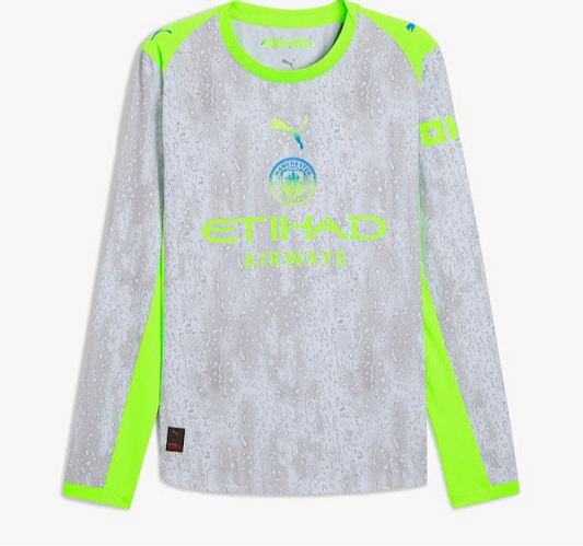 Manchester City 25/26 Long Sleeves Third Jersey