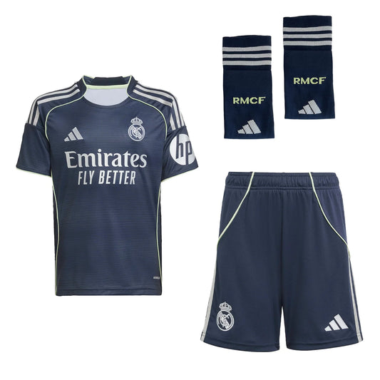 Real Madrid 25/26 Youth Away Full Kit