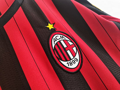 AC Milan 13/14 Long Sleeves Home Jersey
