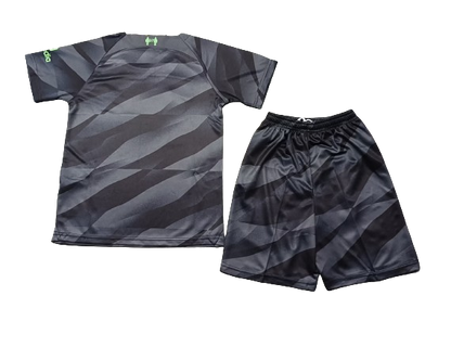 Liverpool 23/24 Youth GoalKeeper Full Kit - Black