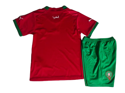 Morocco 2022 World Cup Youth Home Full Kit