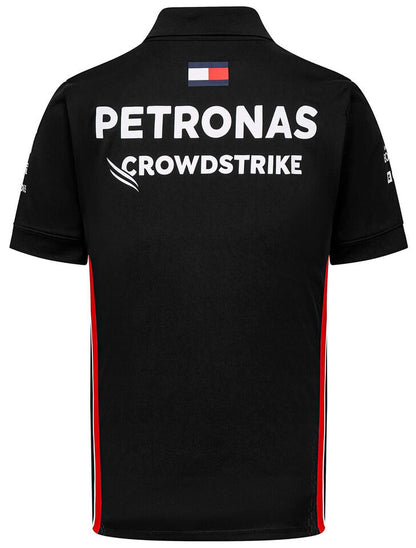 Mercedes AMG F1 2023 Men's Team Polo Shirt - Black